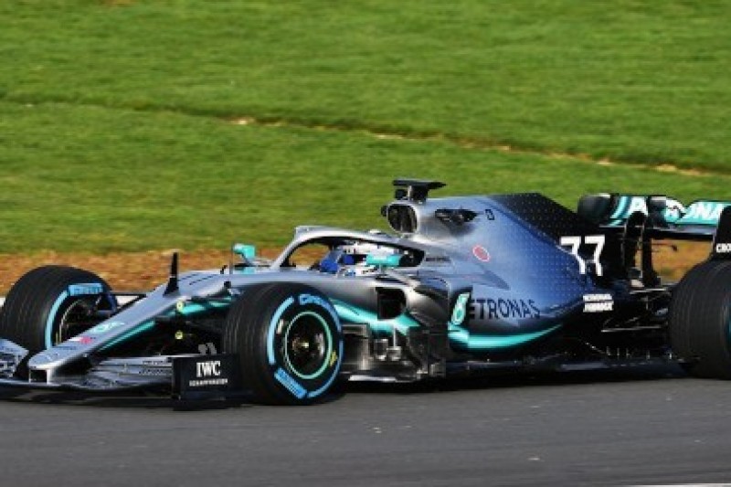 Mercedes W10 na Silverstone