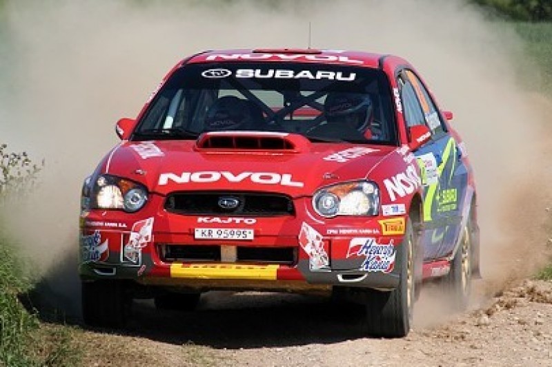 Rajdówki Kajetana: auta czteronapędowe, etap I (Impreza N11 i Lancer Evo IX)