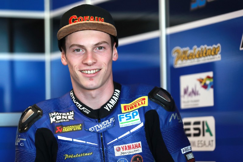 Supersport-WM in Aragon: Thomas Gradinger erstmals auf der Pole-Position
