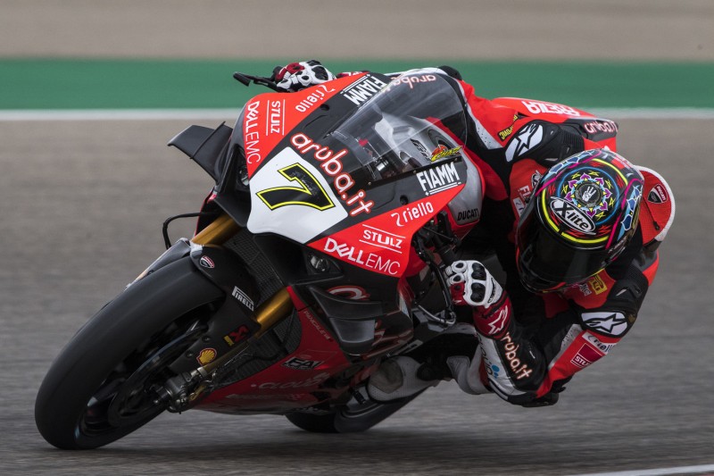 Erstes Podium der WSBK-Saison 2019: Chaz Davies in Aragon Dritter