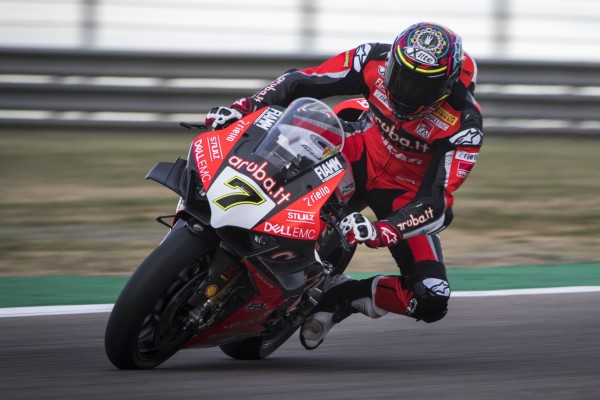 Chaz Davies: Kleines Missgeschick verhindert Ducati-Doppelerfolg
