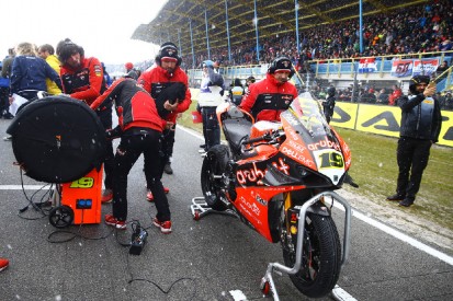 Schneeregen in Assen: Alvaro Bautista hat "so etwas noch nie zuvor erlebt"
