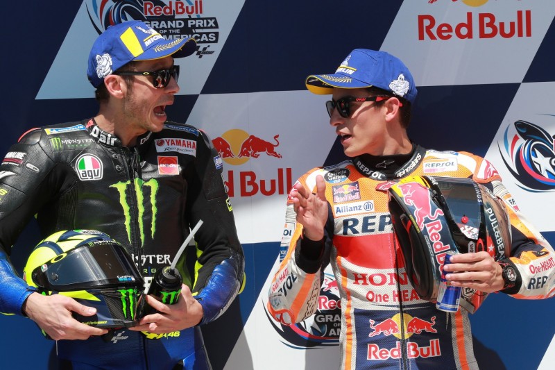 Nach Austin-Quali: Marquez stapelt tief, Rossi ist angriffslustig