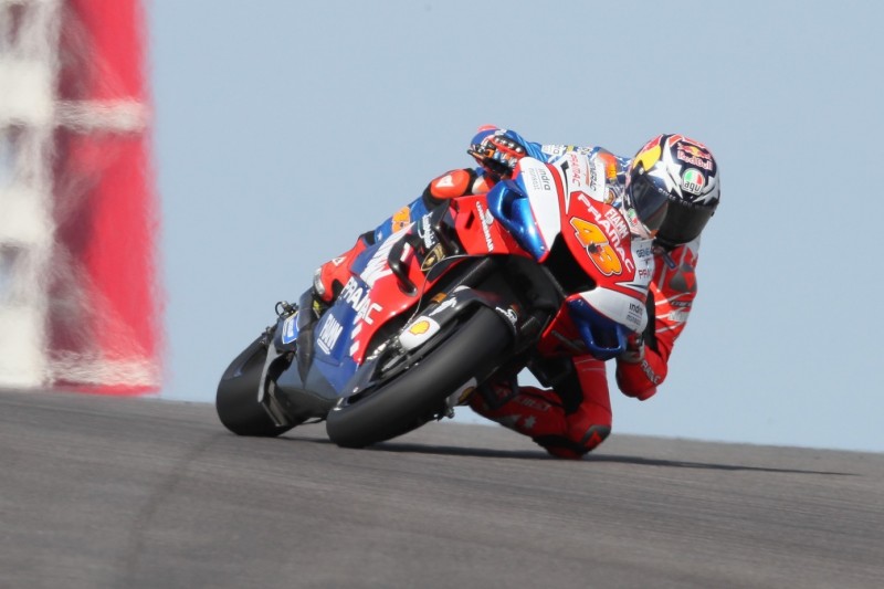 Jack Miller trotz Reifenproblem beste Ducati in Austin