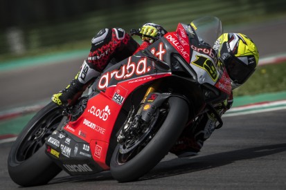 Regen beim Ducati-Test in Imola: Glück für Alvaro Bautista, Pech für Chaz Davies