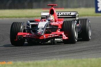 Midland hard aan het werk in Silverstone