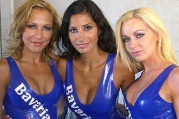 Spannende Pitbabes op Bavaria City Racing