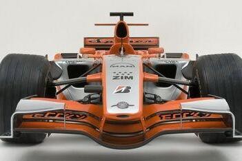 Spyker MF1-team blij met nieuwe kleurstelling