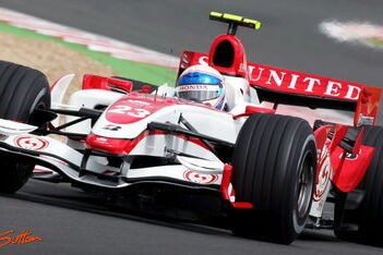 Super Aguri stelt teleur op Magny-Cours
