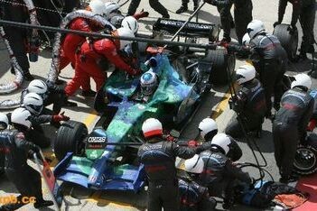 Pitstopstrategie Honda onvoldoende voor punten