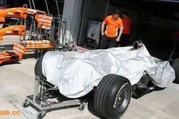 B-versie Spyker komt niet door crashtests
