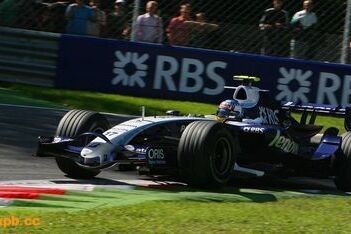 Rosberg snel onderweg in de Williams