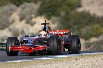 McLaren sluit eerste test met MP4-23 af