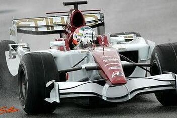 Sutil in actie tijdens laatste testdag Force India