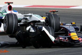 Punten voor Webber, schade voor Coulthard