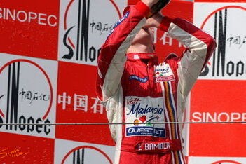 Bamber geniet van debuutweekend Asia Series