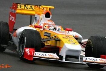 Piquet in actie met nieuwe Renault R29