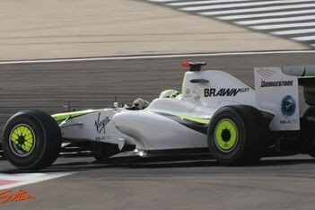 Button verbrand tijdens Grand Prix in Bahrein