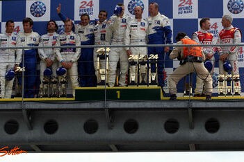 Le Mans-zege voor Wurz, Gene en Brabham