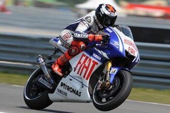 Lorenzo leidt de dans op vrijdagochtend in Assen