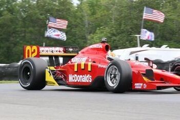 Rahal verliest tien startplaatsen door te lichte auto