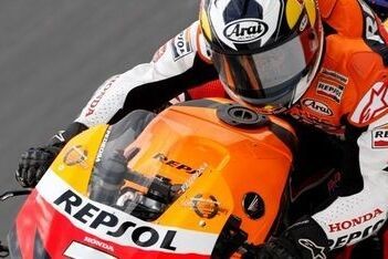 Pedrosa snelste in warm-up op de Sachsenring
