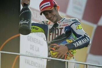 Rossi blij met ommekeer in Valencia