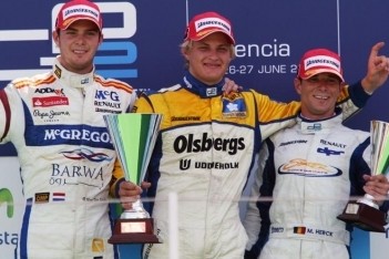 Van der Garde doet goede zaken in Valencia