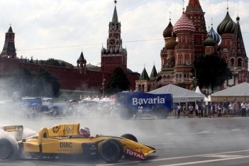 Moskou aast op eerste Russische Grand Prix