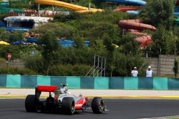 Hamilton baalt van uitvalbeurt op de Hungaroring