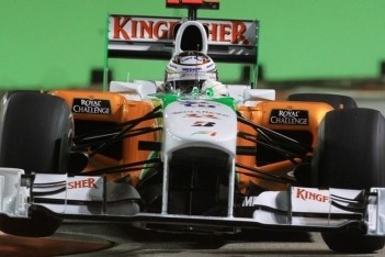 Twintig seconden tijdstraf voor Adrian Sutil