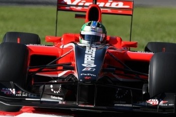 Di Grassi crasht zwaar onderweg naar de grid