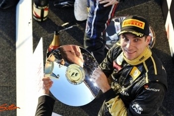 Petrov voor het eerst op het podium in Australië