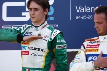 Gutierrez naar eerste overwinning in GP2