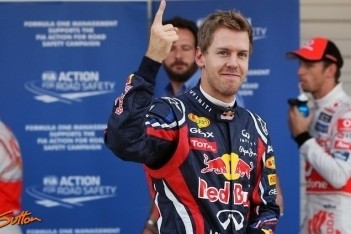Vettel nipt naar twaalfde pole van het jaar op Suzuka