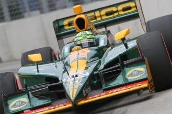 Tony Kanaan pakt pole-position in Las Vegas