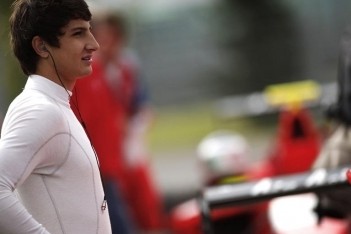 Evans domineert eerste testdag Barcelona