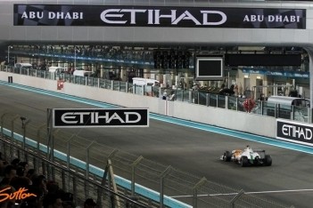 Force India doet goede zaken in Abu Dhabi
