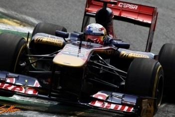 Scuderia Toro Rosso buiten de punten in Brazilië