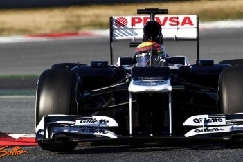 Maldonado snelste op derde testdag Barcelona