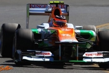 Hülkenberg is Di Resta de baas in kwalificatie