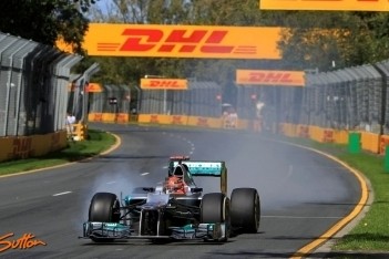 Mercedes overtuigt in Australische kwalificatie