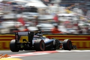 Maldonado start van laatste rij in Monaco