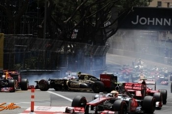 Grosjean: "Geen idee wat bij de start gebeurde"