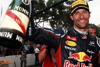 Webber zesde winnaar van 2012 in Monaco