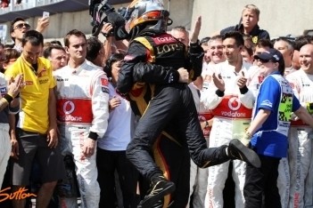 Grosjean geniet na van podiumplaats in Canada