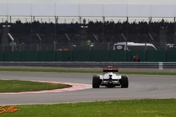Button: "Ik had last van gele vlaggen en regenbui"