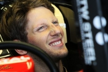 Grosjean verliest vijf startplaatsen in Duitsland