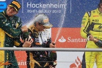 Calado wint sprintrace, Van der Garde tweede