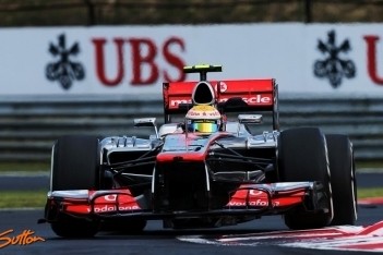 Hamilton ook rapste in tweede training Hongarije